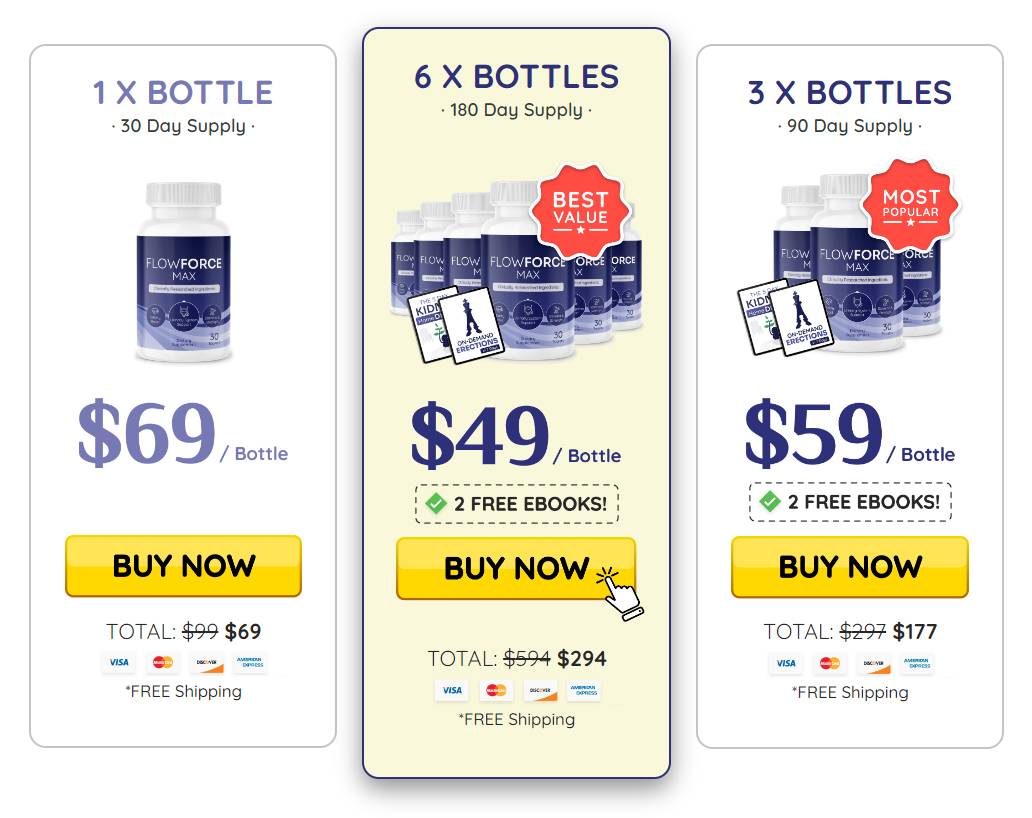 FlowForce Max special offer